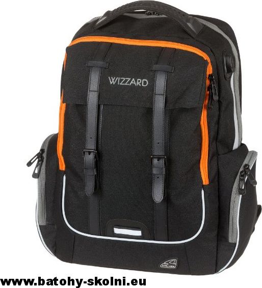 Školní batoh Walker Academy Wizzard Black Melange - Doprava Zdarma - obrázek 1
