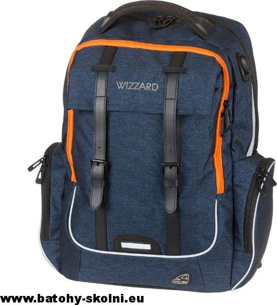 Školní batoh Walker Academy Wizzard Blue Melange - Doprava Zdarma - obrázek 2