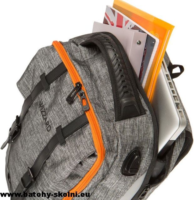 Školní batoh Walker Academy Wizzard Blue Melange - Doprava Zdarma - obrázek 8