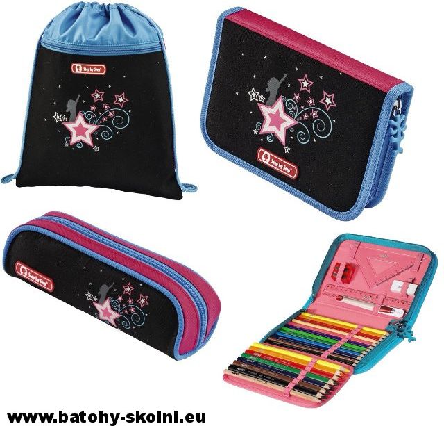 Školní aktovka Hama 4 dílný set Step by Step Light 2 Popstar - Doprava Zdarma - obrázek 13