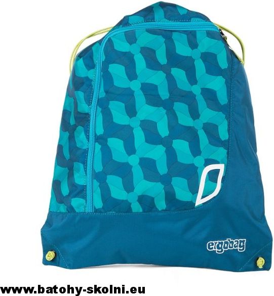 Sportovní pytel Ergobag modrý ICE - obrázek 2