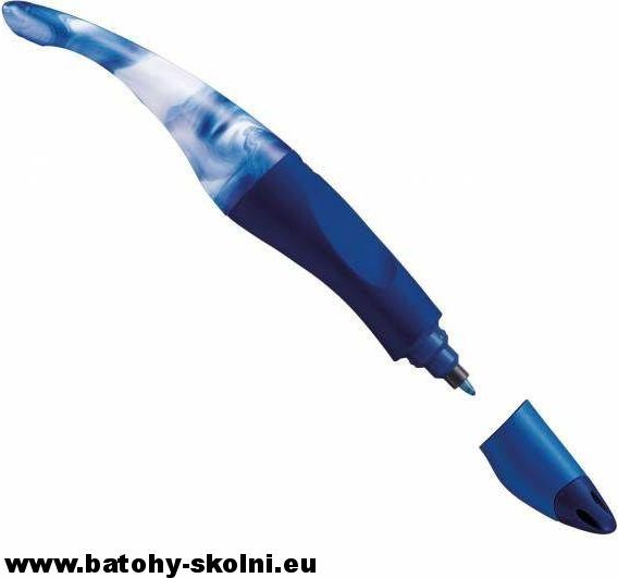 Bombičkové pero Stabilo EASYoriginal Marbled modré pro leváky - obrázek 4