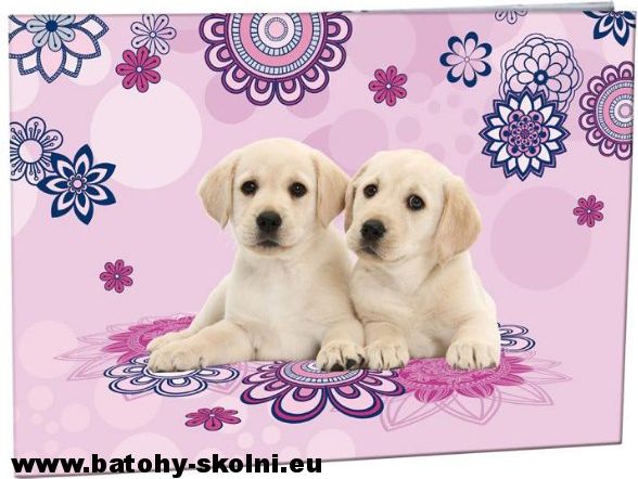 Desky na číslice A4 Stil Best Friends psi - obrázek 1