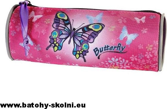 Školní pouzdro etue Butterfly motýl - obrázek 1