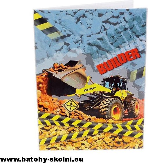 Desky na abecedu A4 Emipo Builder bagr - obrázek 3
