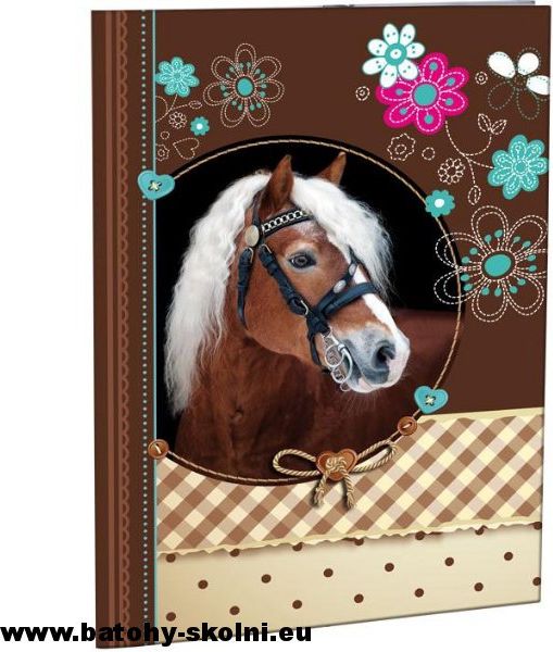 Desky na abecedu A4 Stil Horse s koněm - obrázek 1