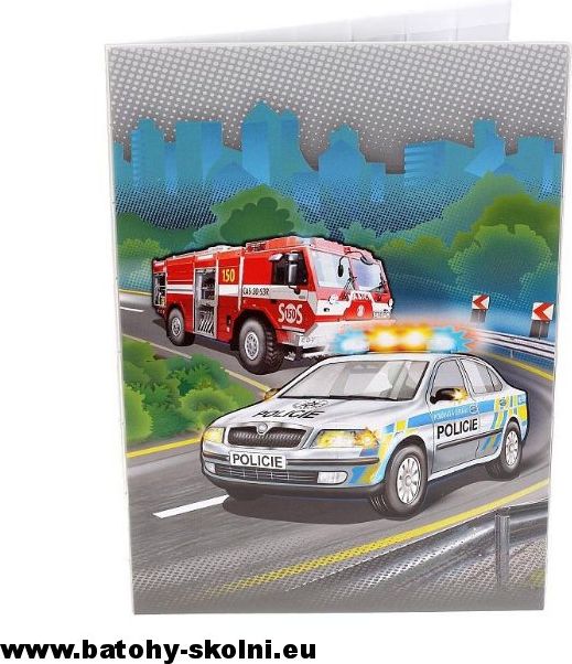 Desky na abecedu A4 Emipo SOS Hasiči Policie - obrázek 2