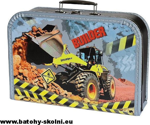 Školní dětský kufřík Emipo 35 cm bagr Builder - obrázek 2