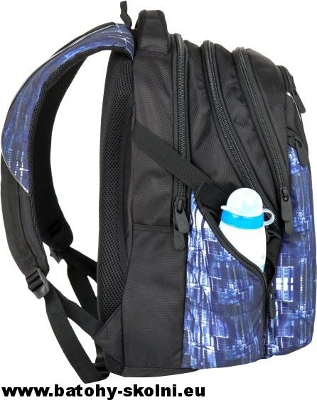 Studentský školní batoh Bagmaster Bag 7 G modro černý - Doprava Zdarma - obrázek 9