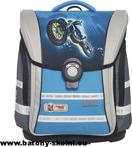 Školní aktovka McNeill Ergo Light Compact flex Motokrosař - Doprava Zdarma - obrázek 2