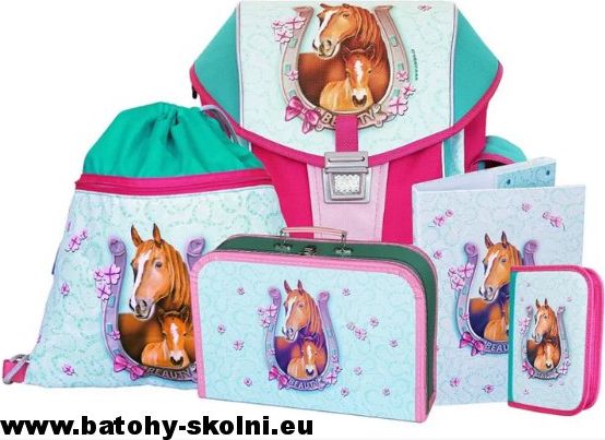 Školní aktovka Emipo 5 dílný set Ergo One > varianta Beauty - obrázek 1