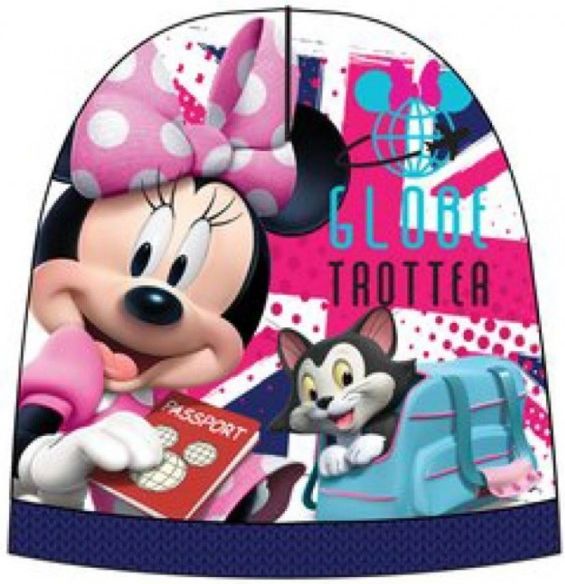 Sun City - Dívčí čepice Minnie Mouse - modrá - vel. 52 - obrázek 1