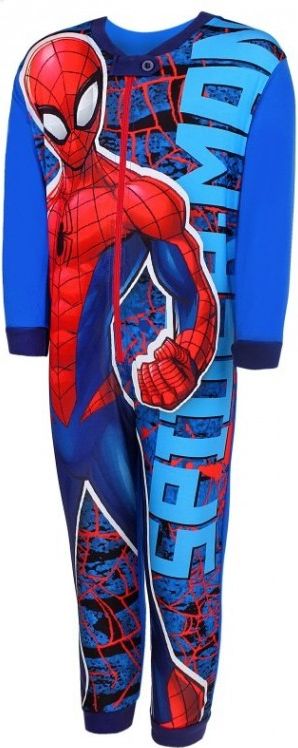 Setino - Chlapecké pyžamo overal Spiderman MARVEL - vel. 98 - obrázek 1