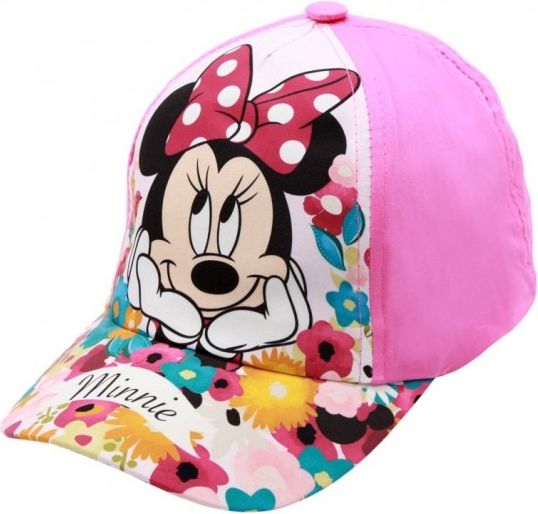 Setino - Dívčí kšiltovka Minnie Mouse (Disney) - sv. růžová - vel. 52 - obrázek 1