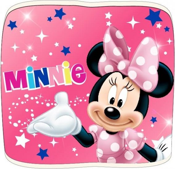 E plus M - Dětský / dívčí nákrčník Minnie Mouse Disney - s chlupem - obrázek 1