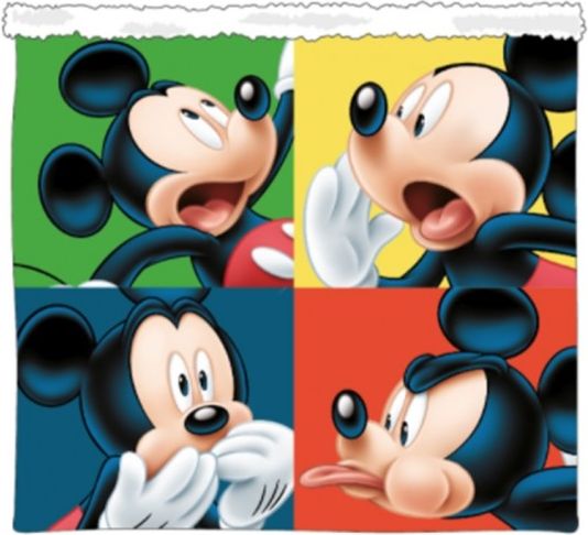 Setino - Chlapčenský nákrčník / šála Mickey Mouse - Disney - obrázek 1