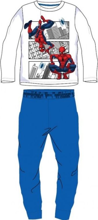 E plus M - Chlapecké / dětské bavlněné pyžamo Spiderman MARVEL - vel. 134 - obrázek 1