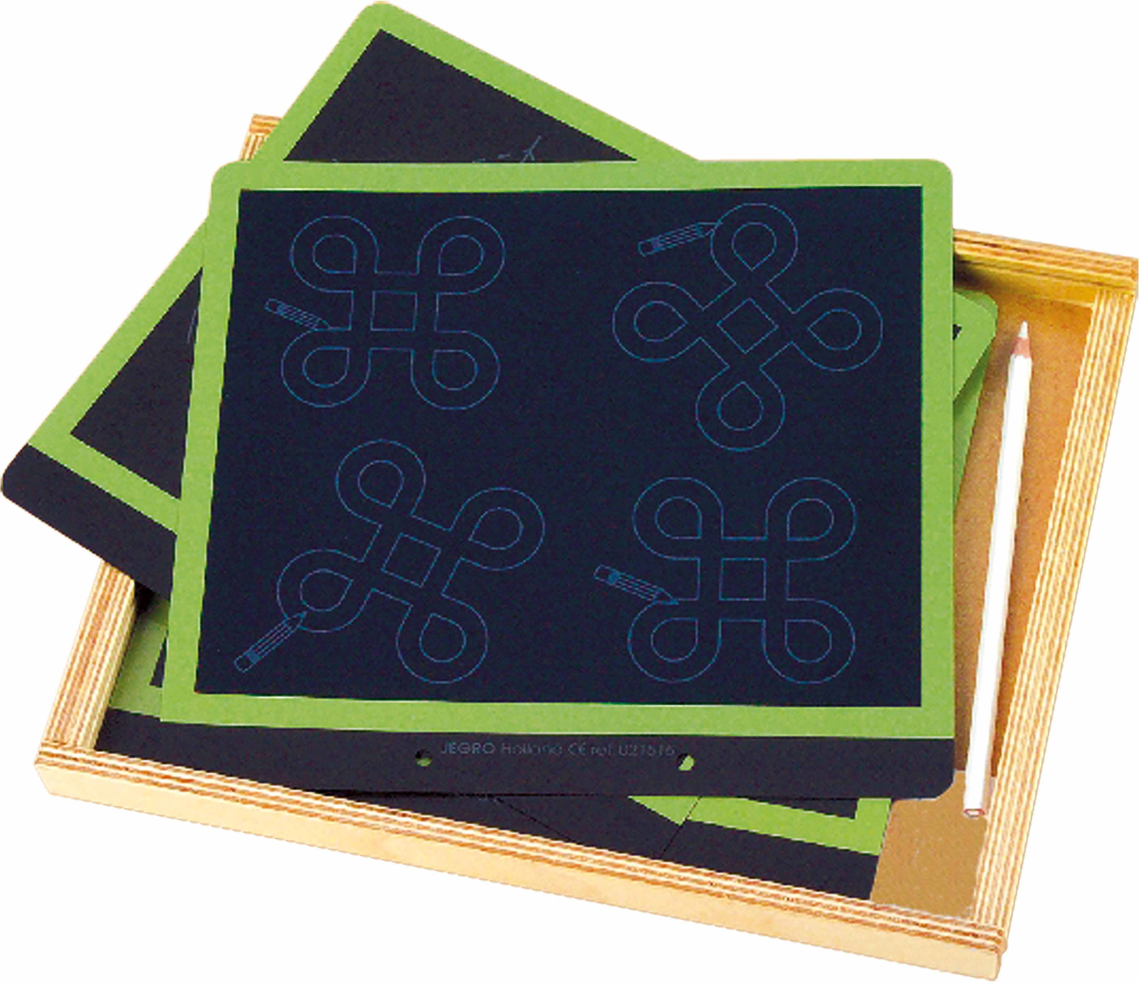 Educo 3021515 Psací set s kartami aktivit 2 (pokročilý) - obrázek 1