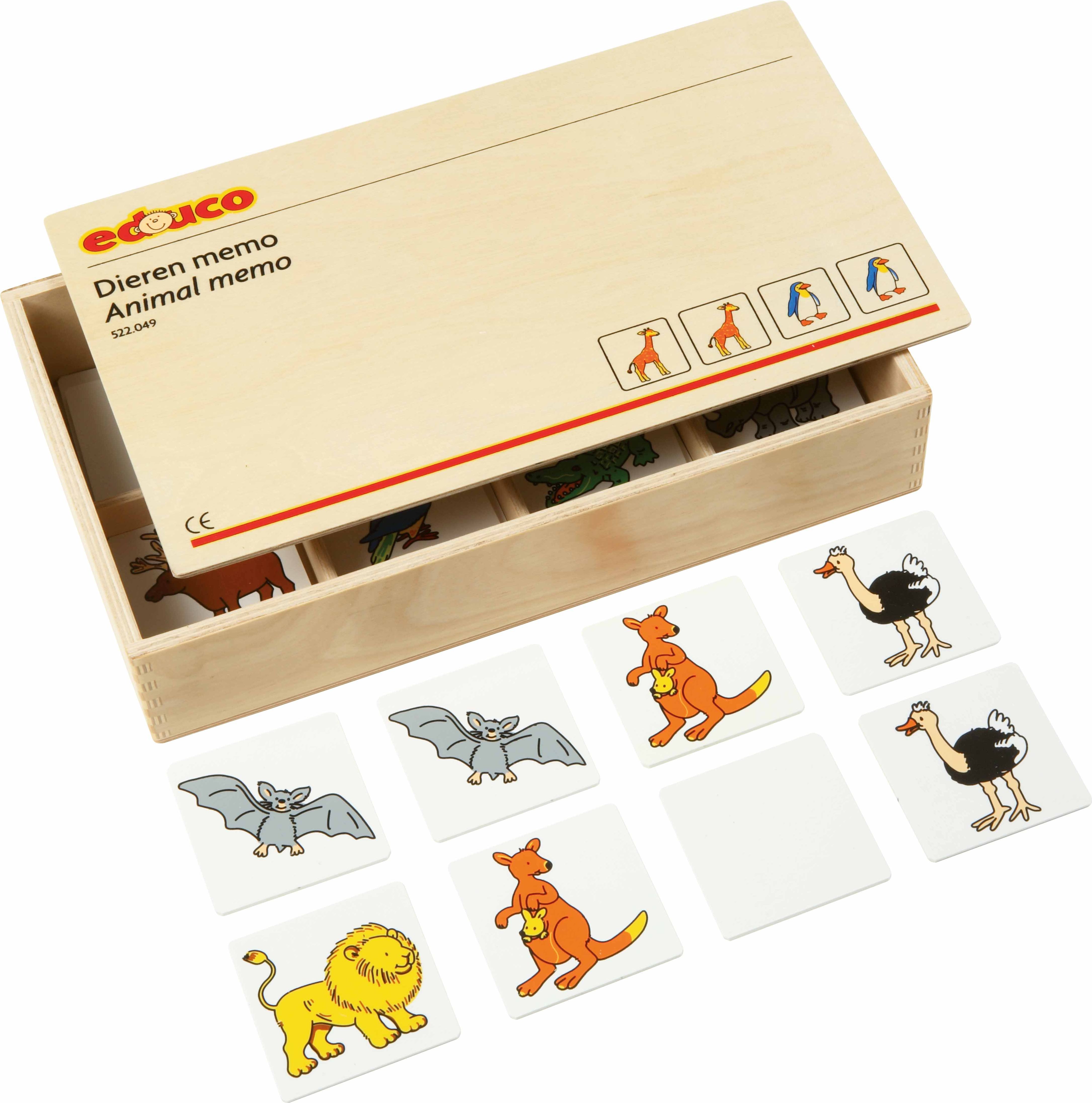 Educo E522049 Animal memo - obrázek 1