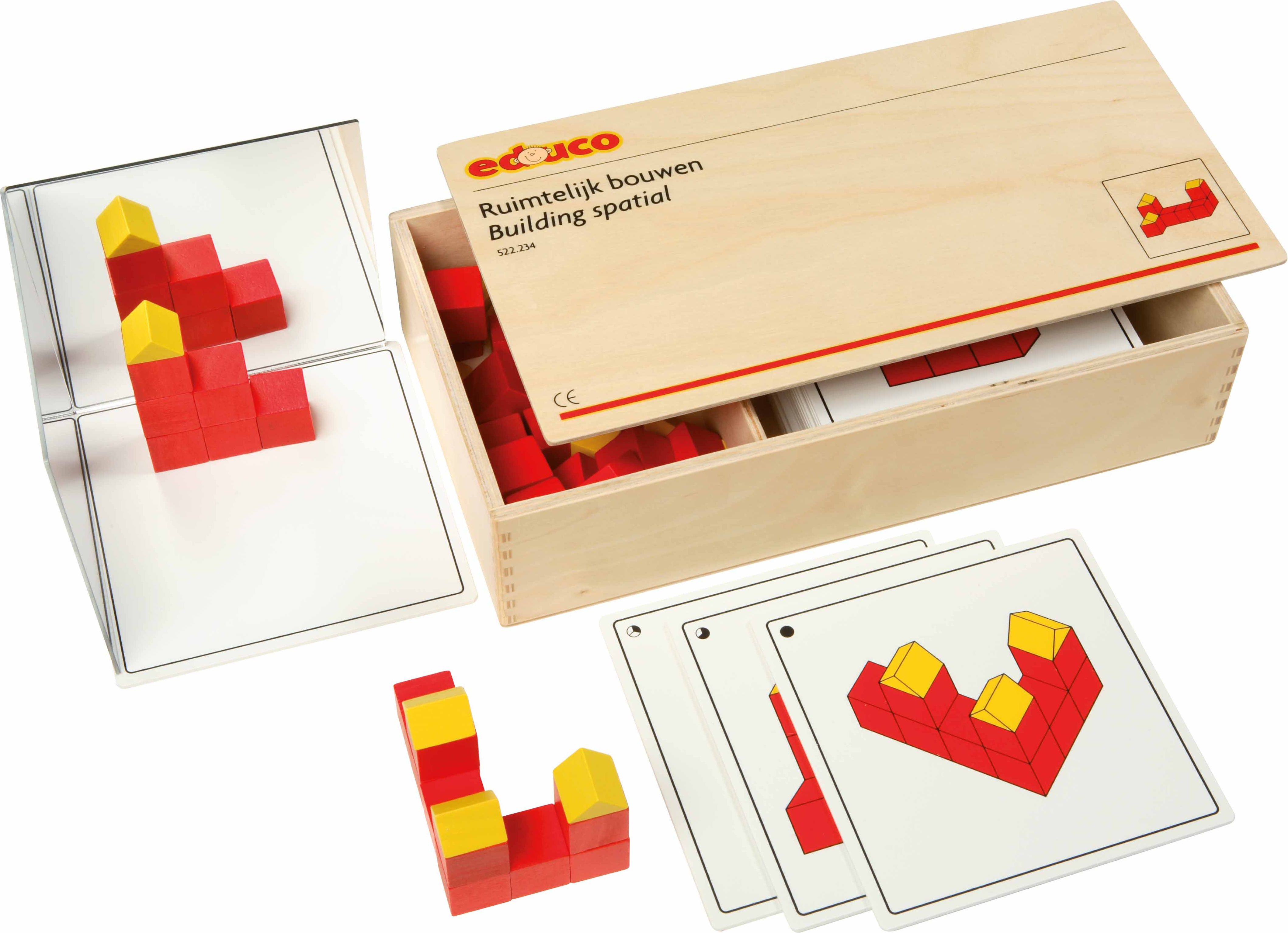 Educo E522235 Prostorové stavění - další kostky - obrázek 1