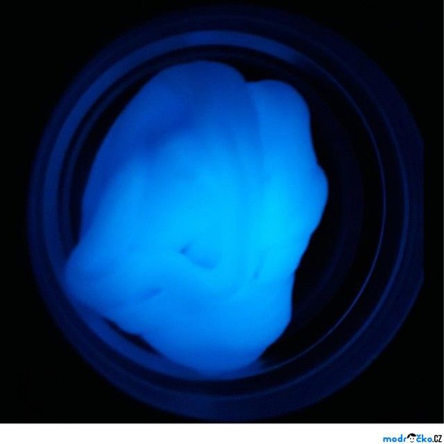 Inteligentní plastelína - speciál, Rampouch (třpytí se a svítí) - obrázek 1