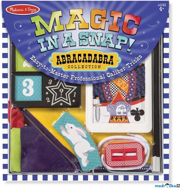 Malý kouzelník - Kouzelnická sada Abracadabra (M&D) - obrázek 1