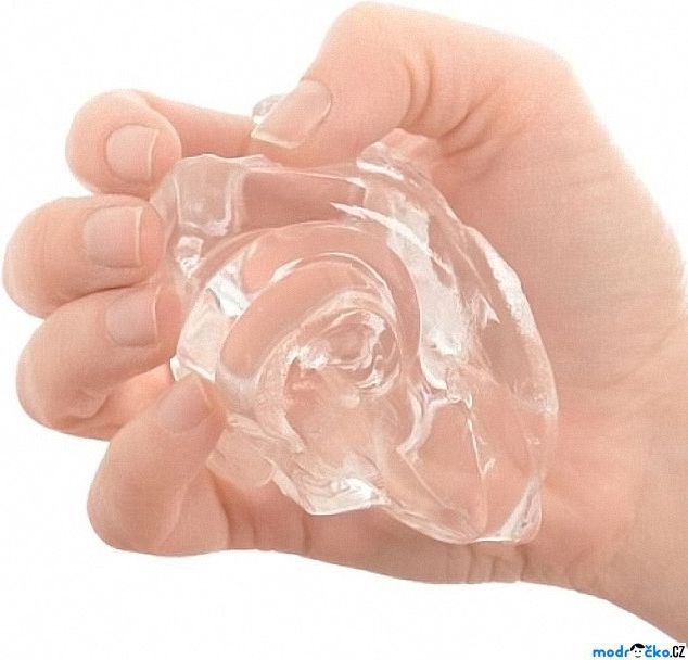Inteligentní plastelína - speciál, Kříšťálová - Tekuté sklo - obrázek 1