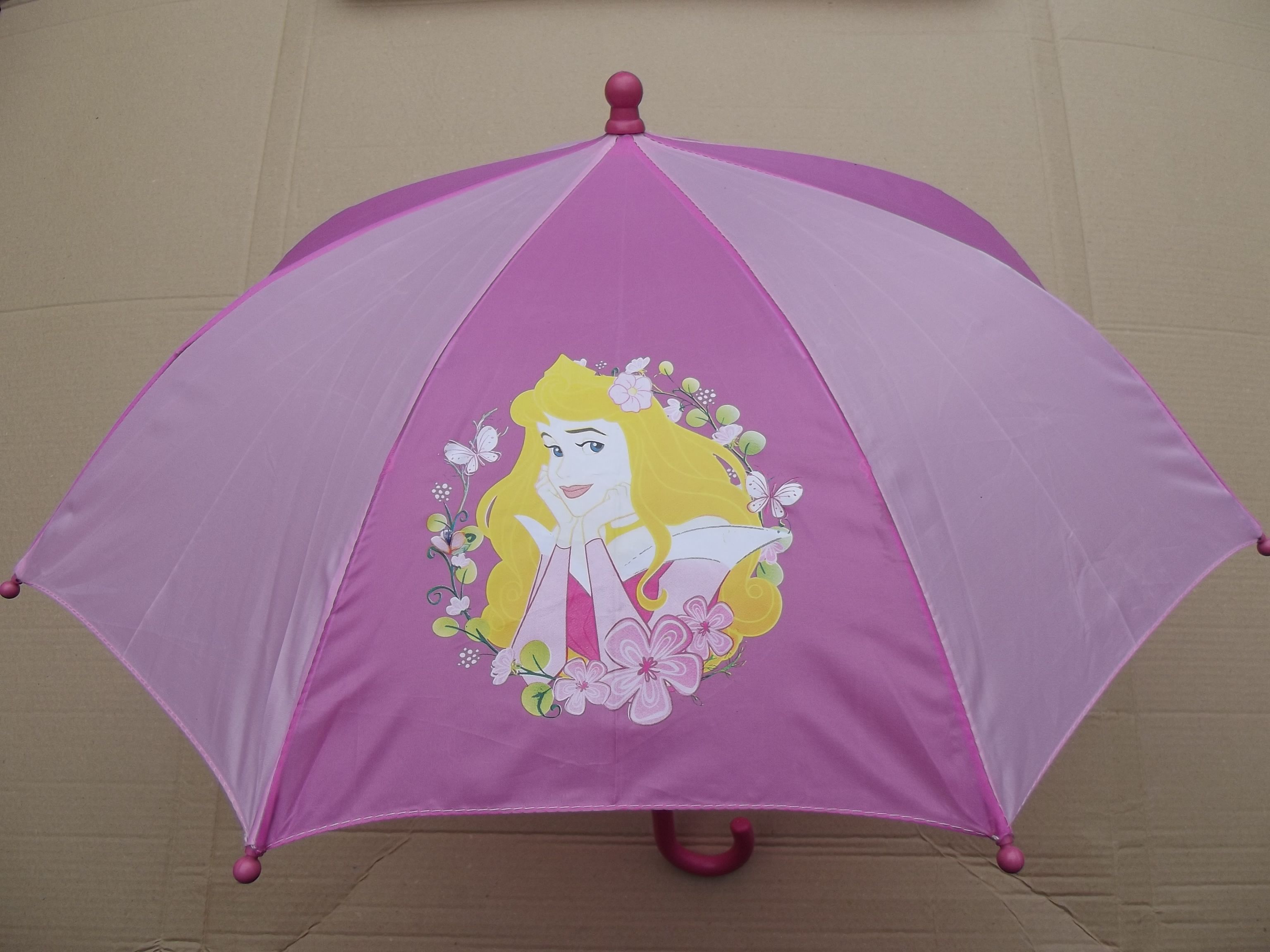 DIOMERCADO Dětský deštník Princezna Aurora pr.65 cm, délka 55 cm - obrázek 1