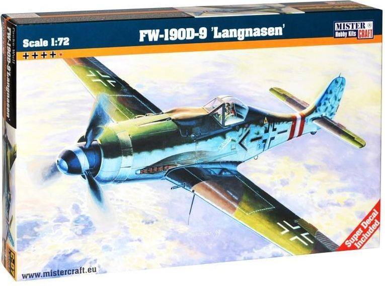 Mister Craft Model letadla Focke-Wulf Fw-190D-9 Langnasen C-07 (série III) - obrázek 1