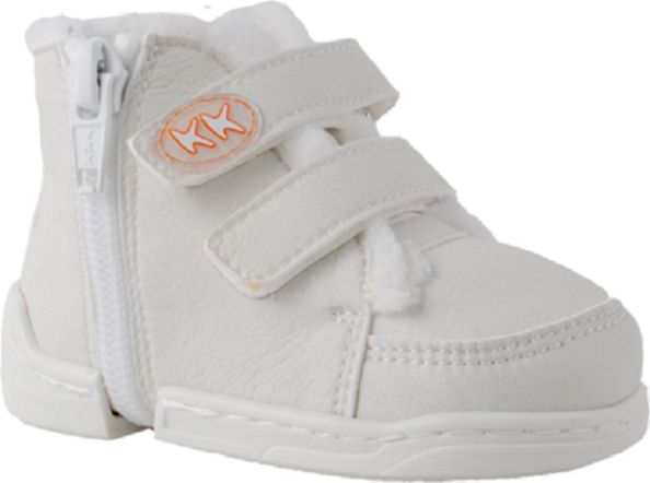 První botičky KK Winter Sneakers bílé Velikost: 18 - obrázek 1