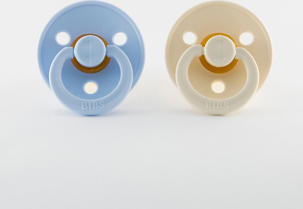 Bibs Baby ,,Baby Blue-Ivory,, 2ks VELIKOST: 1 (0-6měsíců) - obrázek 1