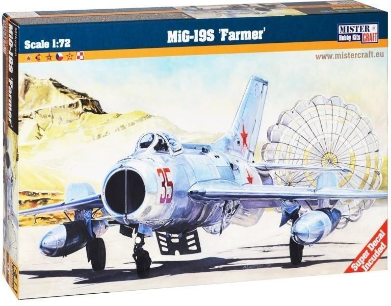 Mister Craft Model letadla Mikoyan MIG-19S Farmer C-58 - obrázek 1