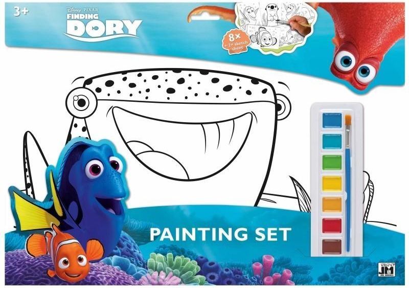 JM - Jiří Models Omalovánky set A3 Hledá se Dory - obrázek 1