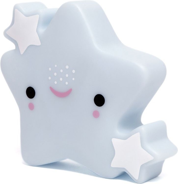 Petit Monkey star dětská LED lampička modrá - obrázek 1