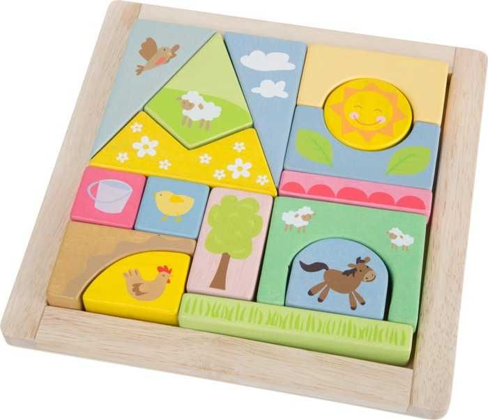 Small Foot vkládací puzzle farma - obrázek 1