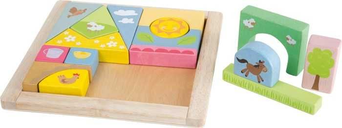 Small Foot vkládací puzzle farma - obrázek 2