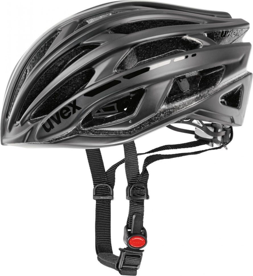 Uvex Race 5 Black Mat/Shiny (2017) 52-55 cm - obrázek 1