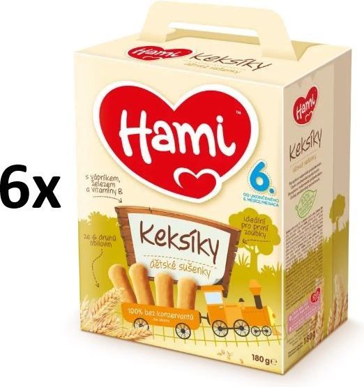 Hami Keksíky - 6 x 180g - obrázek 1