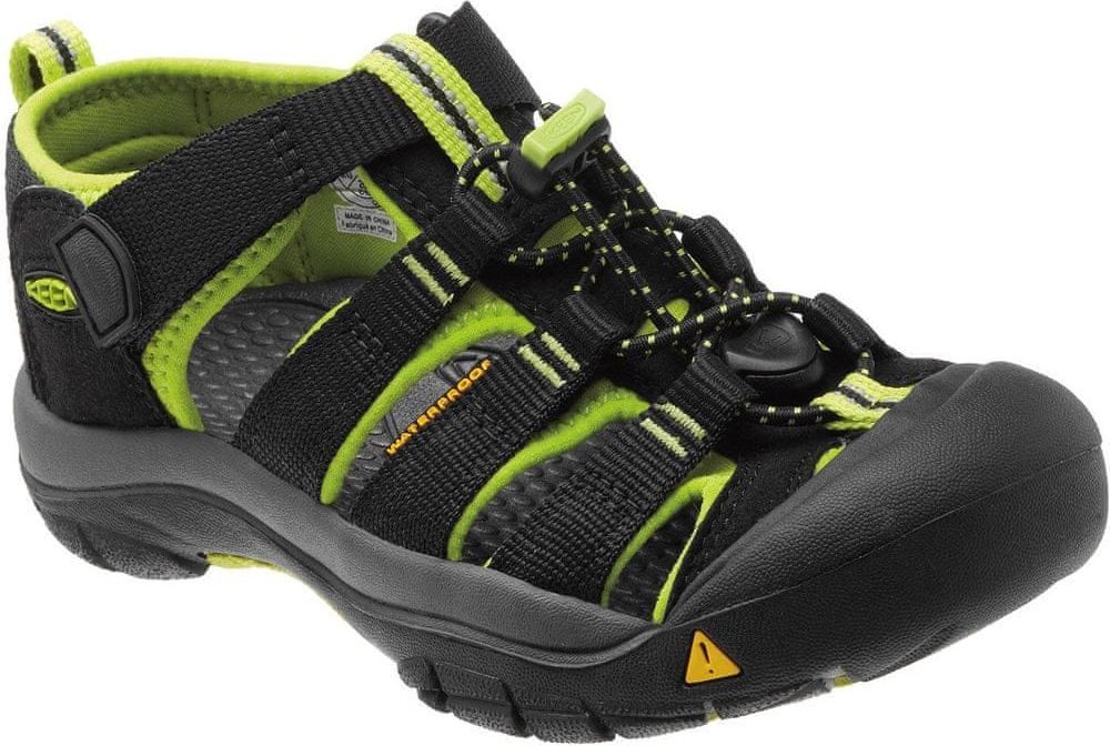 KEEN Newport H2 K Black/Lime Green 13 US (31 EU) - obrázek 1