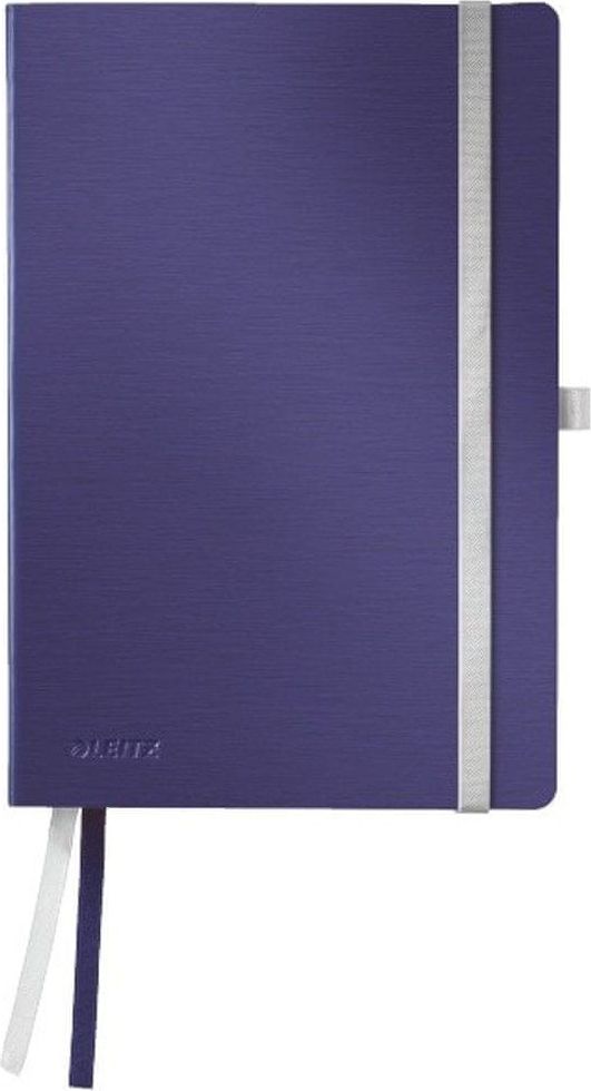 Leitz Zápisník Style A5 měkké desky linkovaný titanově modrý - obrázek 1