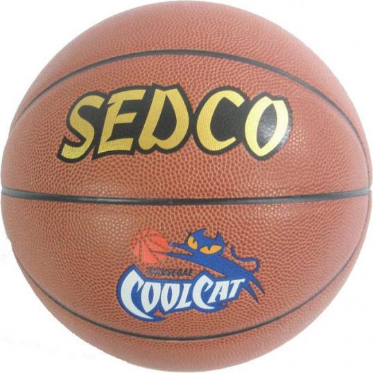 Míč basket SEDCO kůže COOL CAT - 5 - obrázek 1