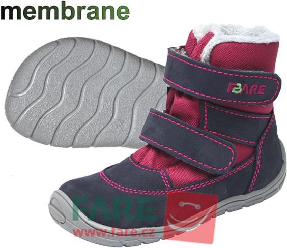 FARE BARE DĚTSKÉ ZIMNÍ NEPROMOKAVÉ BOTY 5141291 Velikost: 23 - obrázek 1