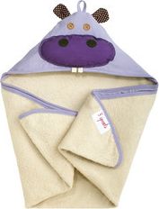 3 SPROUTS HOODED TOWEL - OSUŠKA S KAPUCÍ - HROŠÍK - obrázek 1