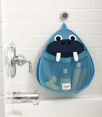 3 SPROUTS BATH STORAGE - KOŠ NA HRAČKY A VĚCI DO KOUPELNY - ŽRALOK - obrázek 2