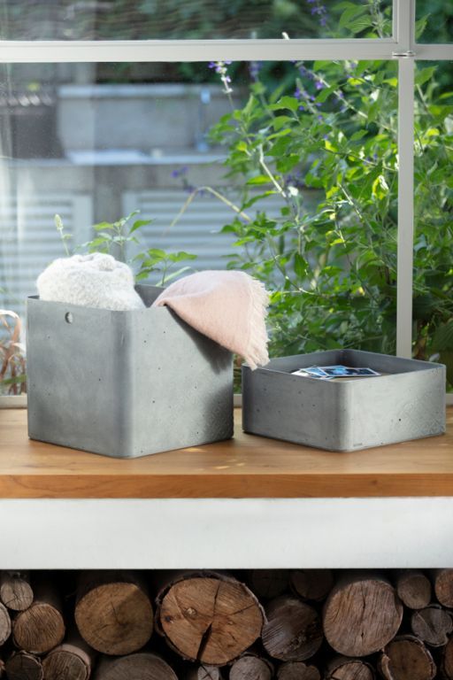 CURVER BETON XS úložný box s víkem 17x17x13cm 3L 04775-021 - obrázek 5