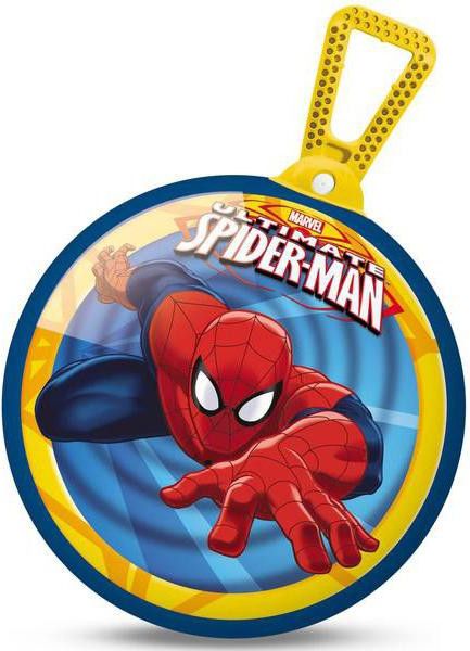 MONDO Skákací balón Mondo s držadlem 360 průměr 45 cm Spiderman - obrázek 1