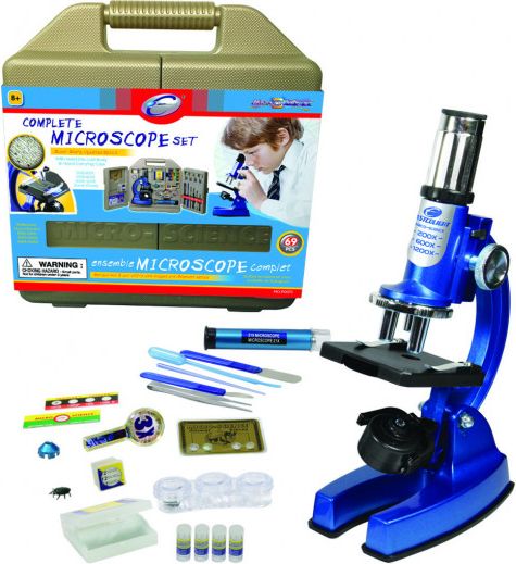 Alltoys Mikroskop sada v kufříku - obrázek 1