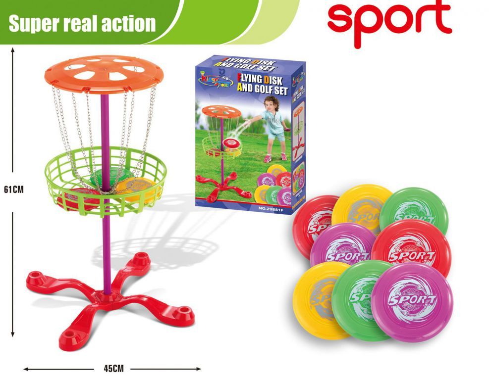 Hrací set G21: Házení disků do košíku - obrázek 1