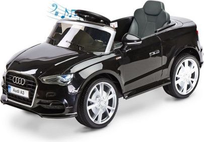 TOYZ Elektrické autíčko Toyz AUDI A3-2 motory black - obrázek 1
