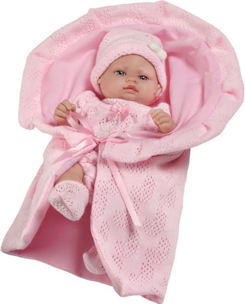 Luxusní dětská panenka-miminko Berbesa Valentina 28cm - obrázek 1